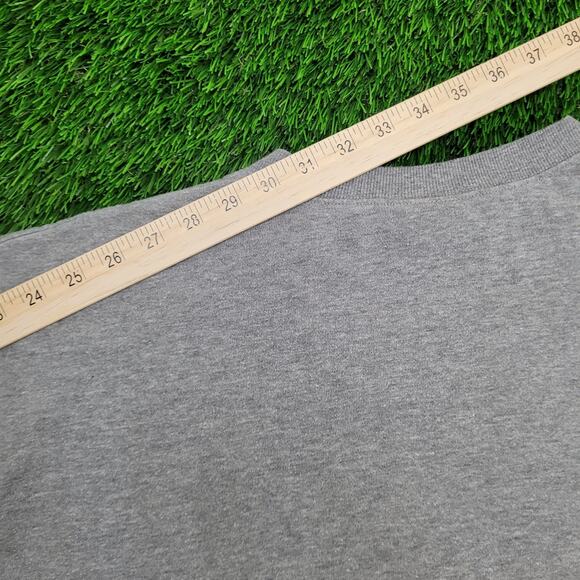 Mickey-Mouse Cropped Sweatshirt Womens Medium 21x17 Baggy - Picture 3 of 14